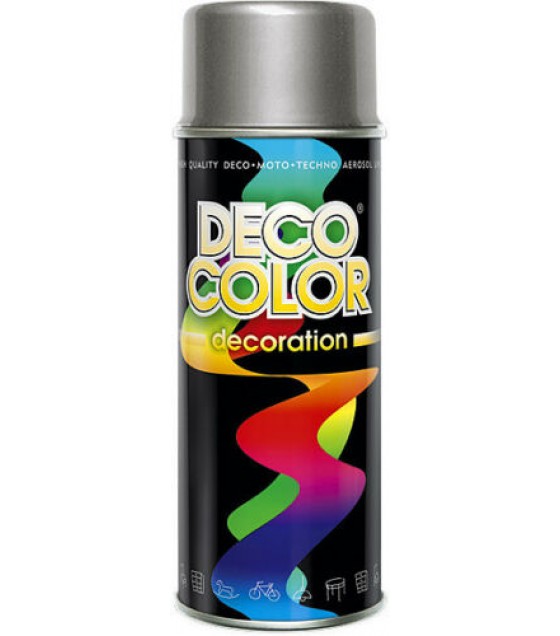 DECO COLOR DECORATION 400 ml аэразоль декоративная краска алюминий